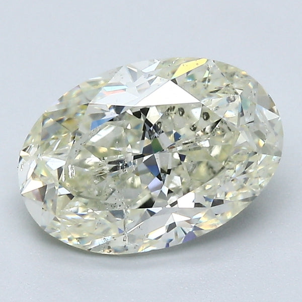 2.67 Carat Oval Shape Natural Mined Diamond L Color SI2 Clarity With GIA Certificate, natural diamonds, precious stones, engagement diamonds
