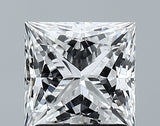 Lab-Grown 1.79 Carat Princess Cut Diamond color E Clarity VS1 With GIA Certificate, precious stones, engagement diamonds