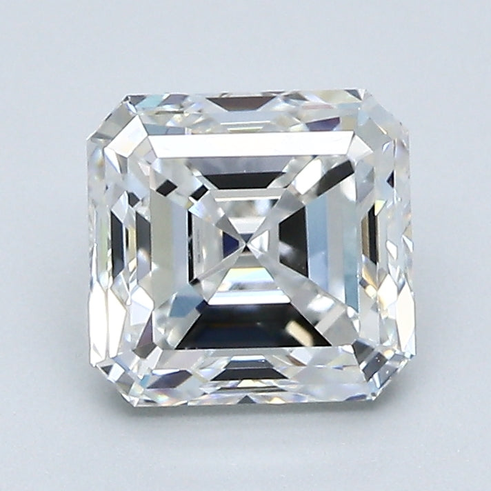 1.80 Carat Asscher Cut Natural Mined Diamond F Color VS1 Clarity With GIA Certificate, natural diamonds, precious stones, engagement diamonds