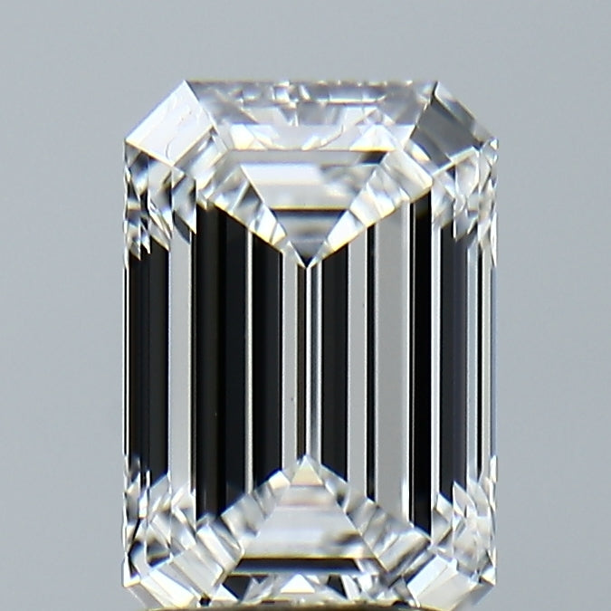 Lab-Grown 2.21 Carat Emerald Cut Diamond color E Clarity VS1, precious stones, engagement diamonds