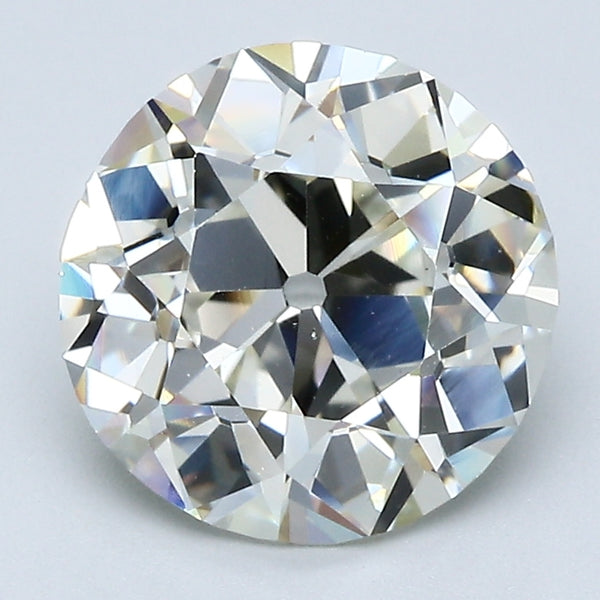3.58 Carat Old European Cut Estate Natural Mined Diamond L Color VS2 Clarity With GIA Certificate, natural diamonds, precious stones, engagement diamonds