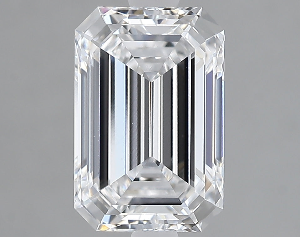 Lab-Grown 2.24 Carat Emerald Cut Diamond color E Clarity VVS2 With GIA Certificate, precious stones, engagement diamonds