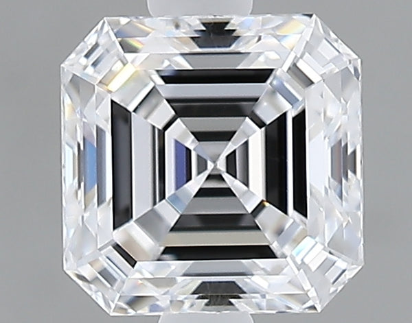 Lab-Grown 1.31 Carat Asscher Cut Diamond color D Clarity VS1 With GIA Certificate, precious stones, engagement diamonds