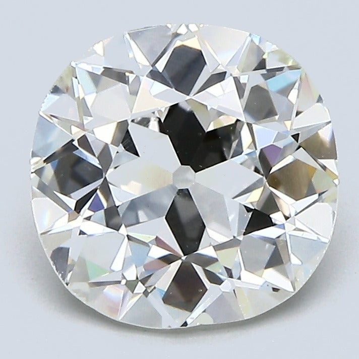 2.81 Carat Old Miner Cut Antique Natural Mined Diamond K Color SI1 Clarity With GIA Certificate, natural diamonds, precious stones, engagement diamonds
