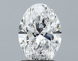 Lab-Grown 1.50 Carat Oval Shape Diamond color E Clarity VVS2 With GIA Certificate, precious stones, engagement diamonds