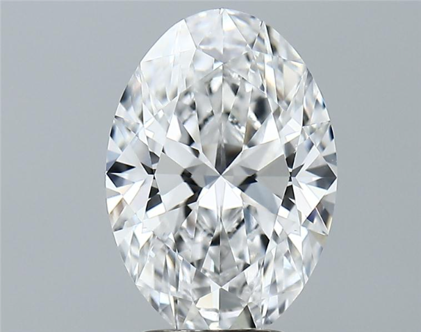 Lab-Grown 3.03 Carat Oval Shape Diamond color D Clarity VVS2 With GIA Certificate, precious stones, engagement diamonds