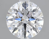 Lab-Grown 1.70 Carat Round Brilliant Diamond color D Clarity VVS1 With GIA Certificate, precious stones, engagement diamonds