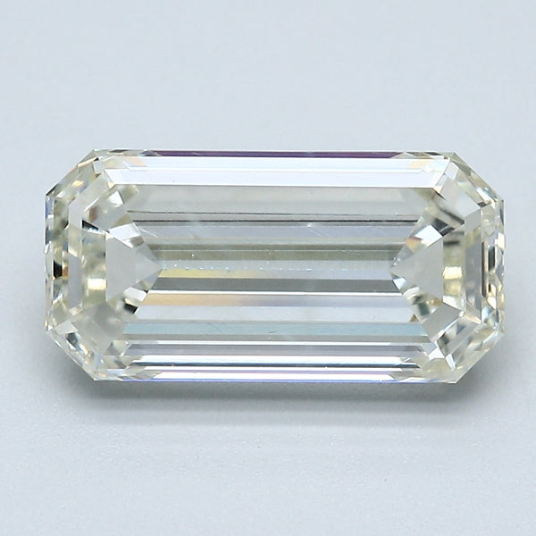 3.04 Carat Emerald Cut Diamond color L Clarity SI2, natural diamonds, precious stones, engagement diamonds