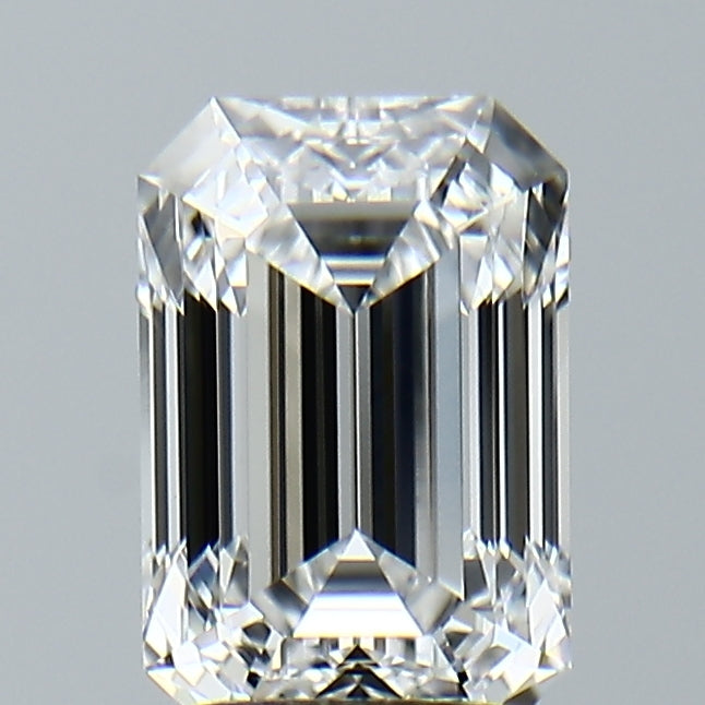 Lab-Grown 2.09 Carat Emerald Cut Diamond color E Clarity VVS2, precious stones, engagement diamonds
