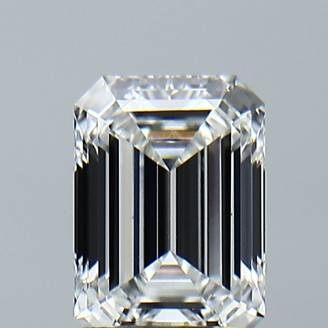 Lab-Grown 1.57 Carat Emerald Cut Diamond color E Clarity VVS2, precious stones, engagement diamonds