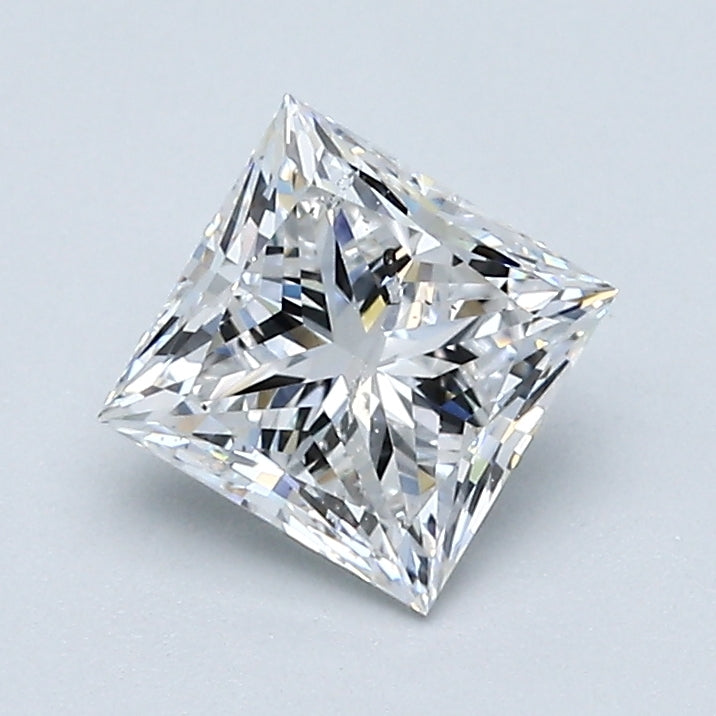 1.01 Carat Princess Cut Natural Mined Diamond E Color I1 Clarity With GIA Certificate, natural diamonds, precious stones, engagement diamonds