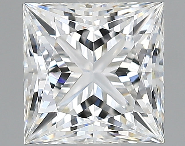 Lab-Grown 1.53 Carat Princess Cut Diamond color E Clarity IF, precious stones, engagement diamonds