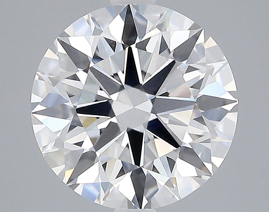 Lab-Grown 2.85 Carat Round Brilliant Diamond color E Clarity VVS2, precious stones, engagement diamonds