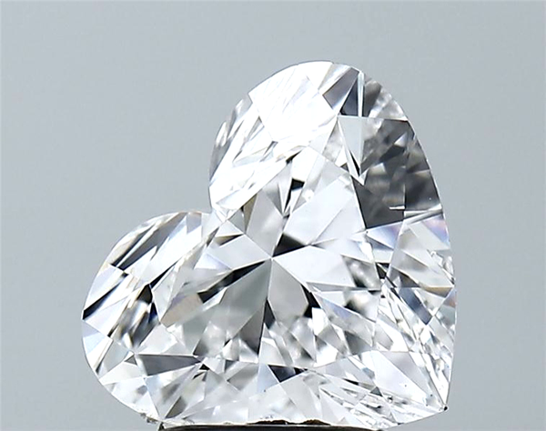 Lab-Grown 2.42 Carat Heart Shape Diamond color E Clarity VS1 With GIA Certificate, precious stones, engagement diamonds
