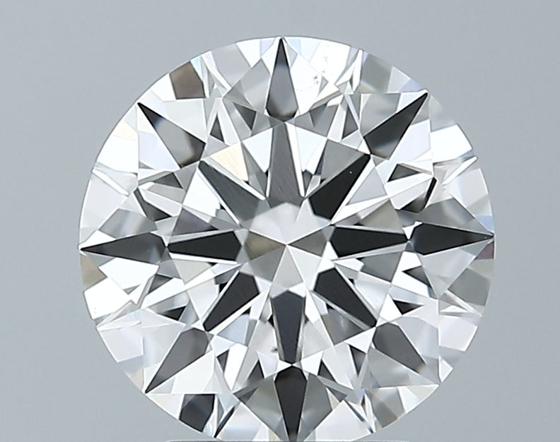 Lab-Grown 2.64 Carat Round Brilliant Diamond color F Clarity VS2 With GIA Certificate, precious stones, engagement diamonds