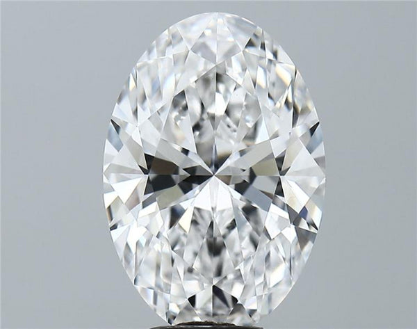 Lab-Grown 5.70 Carat Oval Shape Diamond color E Clarity VS1, precious stones, engagement diamonds