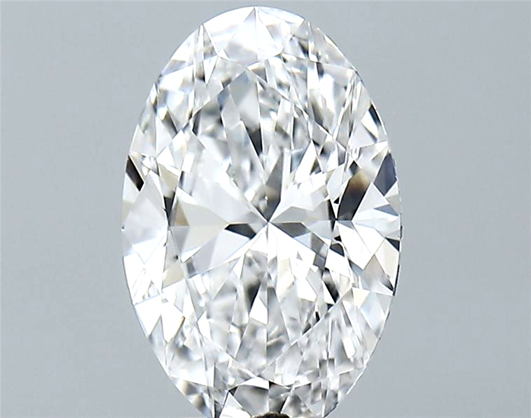 Lab-Grown 2.11 Carat Oval Shape Diamond color D Clarity VVS2 With GIA Certificate, precious stones, engagement diamonds