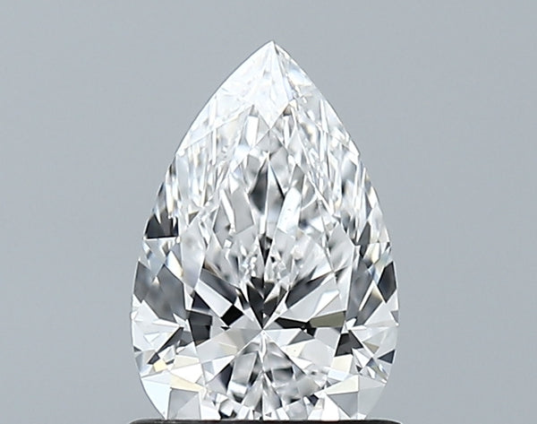 Lab-Grown 0.95 Carat Pear Shape Diamond color D Clarity VVS2, precious stones, engagement diamonds