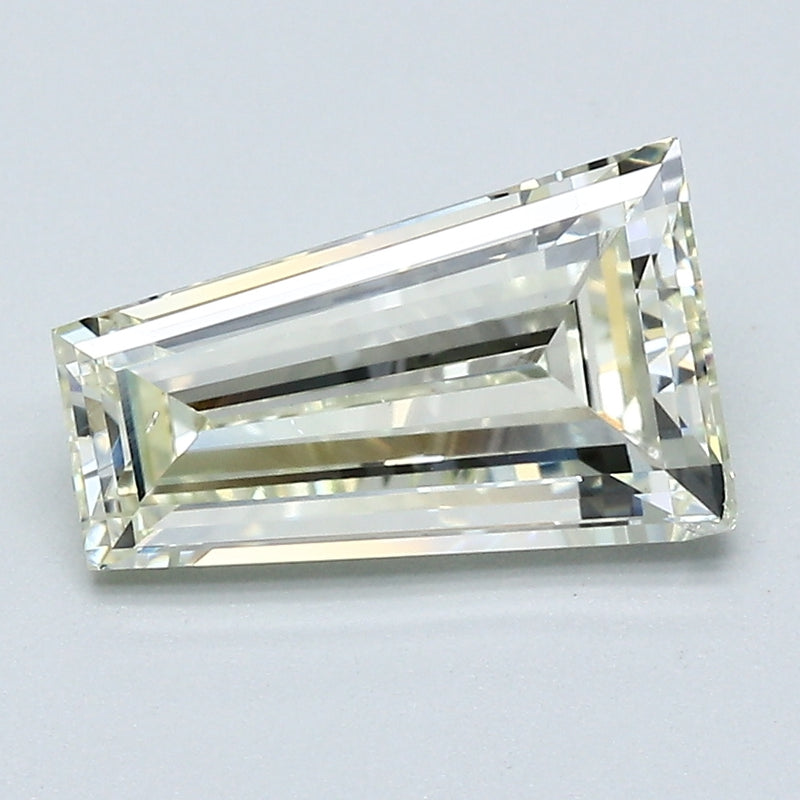 1.96 Carat Tapered Baguette Shape Diamond color S Clarity VS2, natural diamonds, precious stones, engagement diamonds