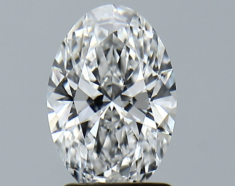 Lab-Grown 1.58 Carat Oval Shape Diamond color D Clarity VVS2, precious stones, engagement diamonds