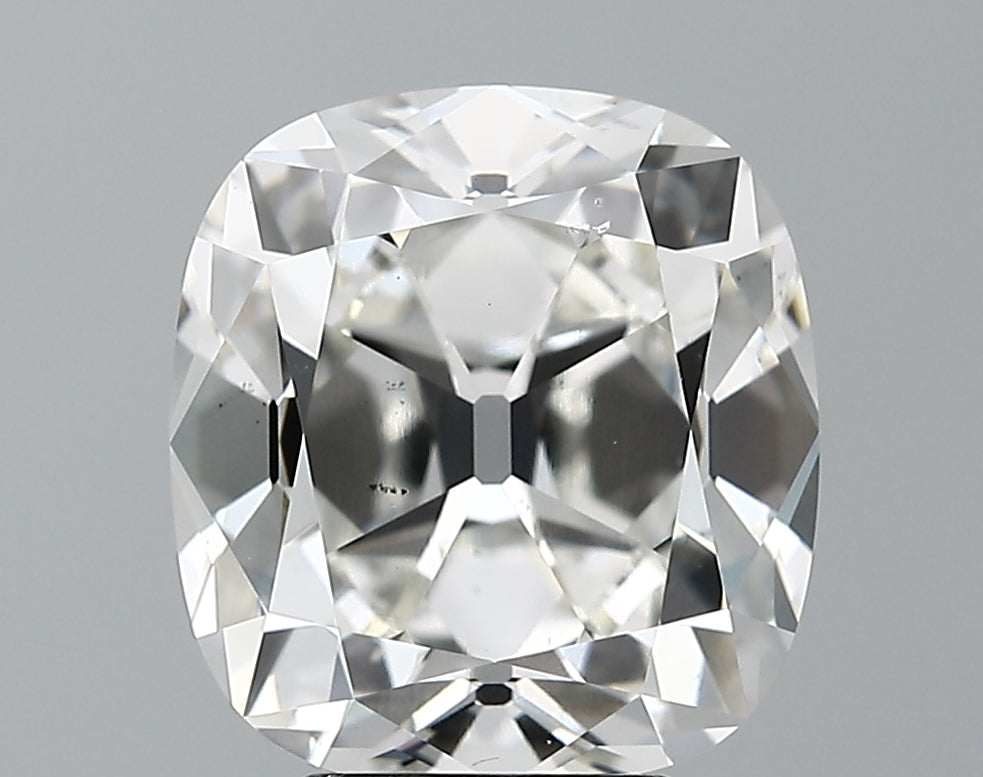 Lab-Grown 5.02 Carat Antique Cushion Cut Diamond color H Clarity VS2 With GIA Certificate, precious stones, engagement diamonds