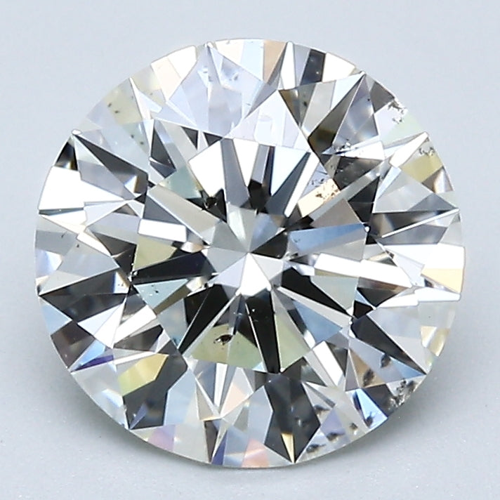 2.18 Carat Round Brilliant Diamond color I Clarity SI2, natural diamonds, precious stones, engagement diamonds