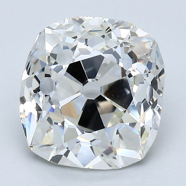 3.39 Carat Old Miner Cut Vintage Natural Mined Diamond J Color VS2 Clarity With GIA Certificate, natural diamonds, precious stones, engagement diamonds