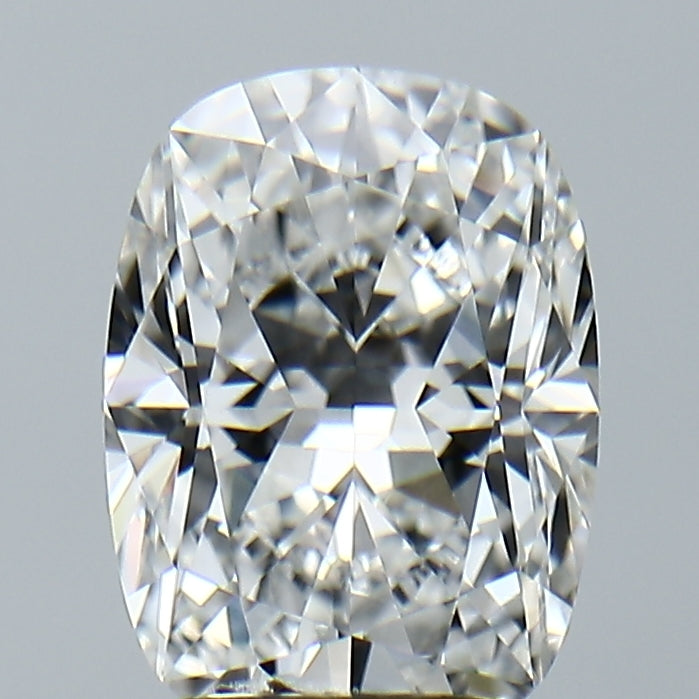 Lab-Grown 2.70 Carat Cushion Brilliant Diamond color E Clarity VVS2, precious stones, engagement diamonds