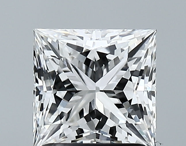 Lab-Grown 1.58 Carat Princess Cut Diamond color F Clarity VS1 With GIA Certificate, precious stones, engagement diamonds