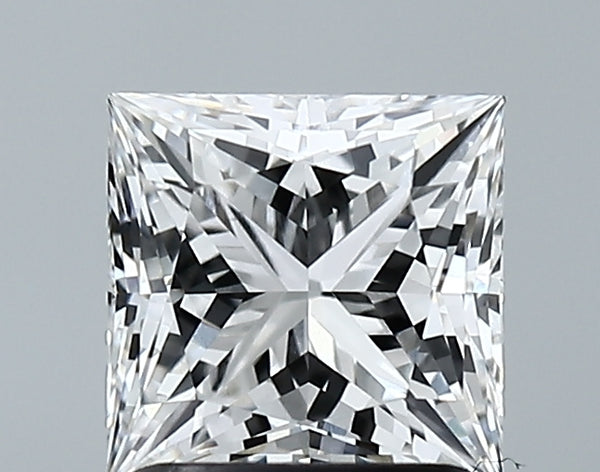 Lab-Grown 1.58 Carat Princess Cut Diamond color F Clarity VS1 With GIA Certificate, precious stones, engagement diamonds