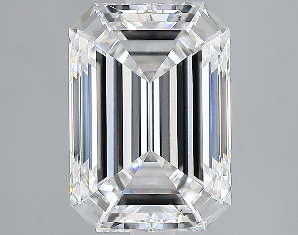 Lab-Grown 2.56 Carat Emerald Cut Diamond color E Clarity VVS2, precious stones, engagement diamonds