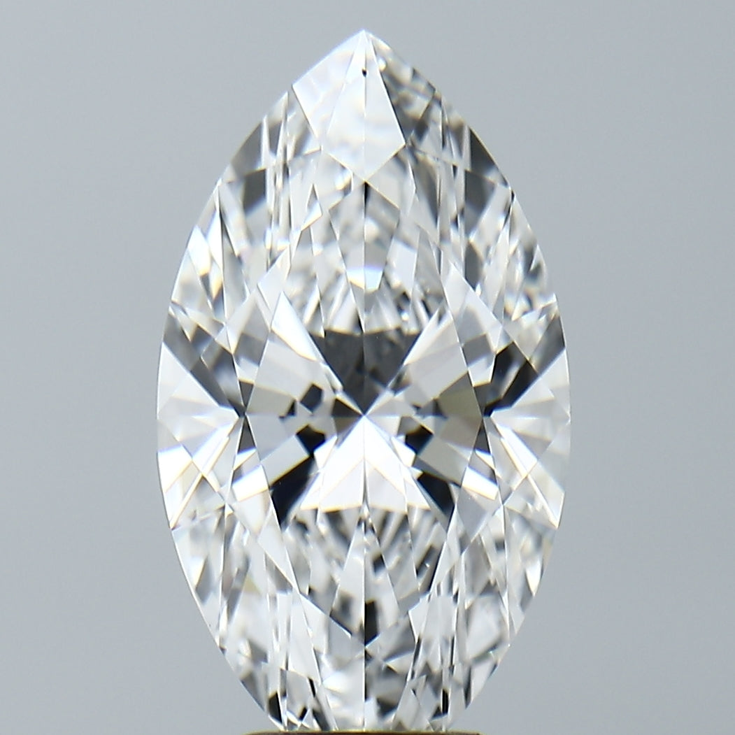 Lab-Grown 4.54 Carat Marquis Shape Diamond color E Clarity VVS1, precious stones, engagement diamonds