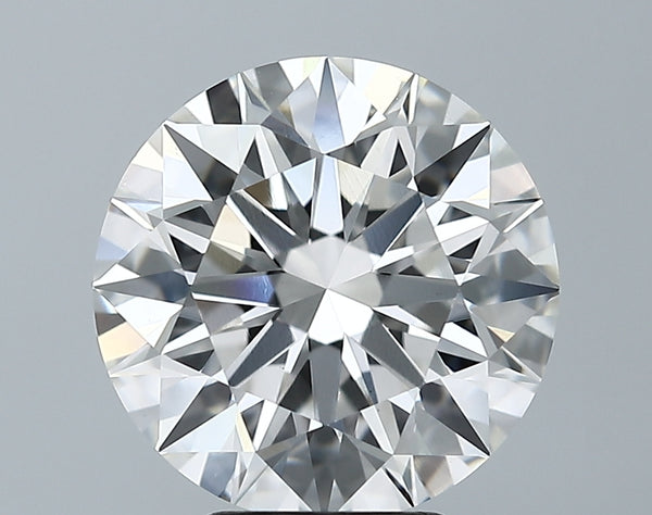 Lab-Grown 4.56 Carat Round Brilliant Diamond color F Clarity VS1, precious stones, engagement diamonds