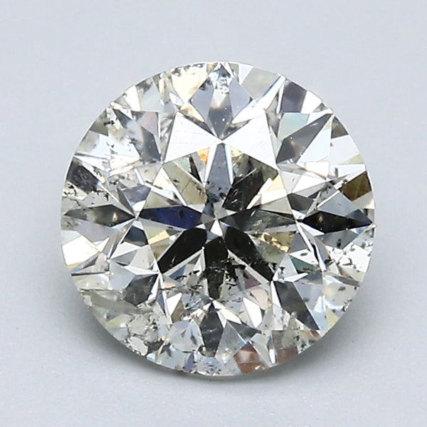 1.49 Carat Round Brilliant Natural Mined Diamond L Color I2 Clarity With GIA Certificate, natural diamonds, precious stones, engagement diamonds