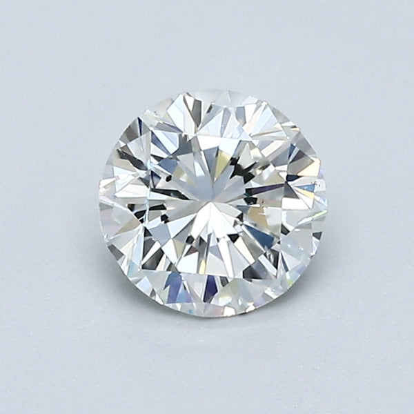 0.65 Carat Round Brilliant Natural Mined Diamond H Color SI1 Clarity With GIA Certificate, natural diamonds, precious stones, engagement diamonds