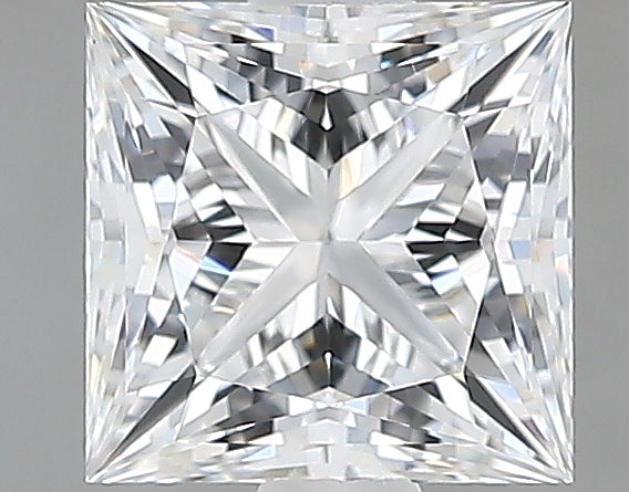 Lab-Grown 1.06 Carat Princess Cut Diamond color E Clarity VVS1, precious stones, engagement diamonds