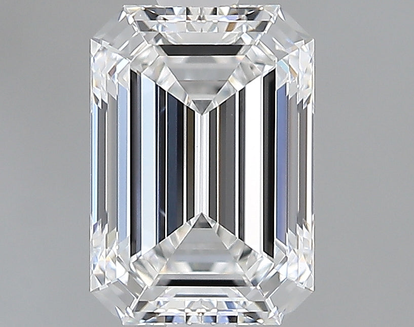 Lab-Grown 1.56 Carat Emerald Cut Diamond color E Clarity VVS2, precious stones, engagement diamonds