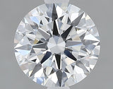 Lab-Grown 1.34 Carat Round Brilliant Diamond color D Clarity VVS2, precious stones, engagement diamonds