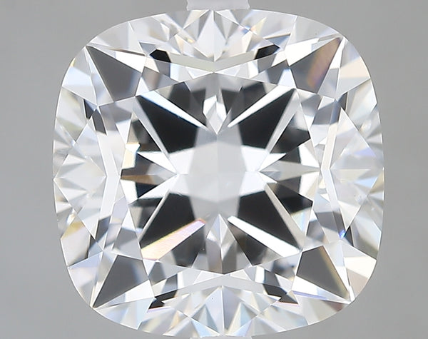 Lab-Grown 5.12 Carat Square Cushion Cut Diamond color E Clarity VVS2, precious stones, engagement diamonds