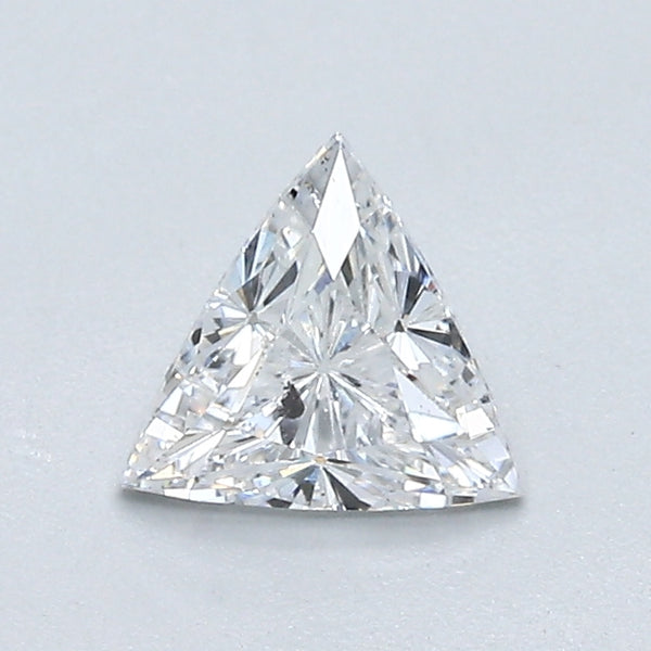 0.57 Carat Triangular Shape Natural Mined Diamond D Color I1 Clarity With GIA Certificate, natural diamonds, precious stones, engagement diamonds