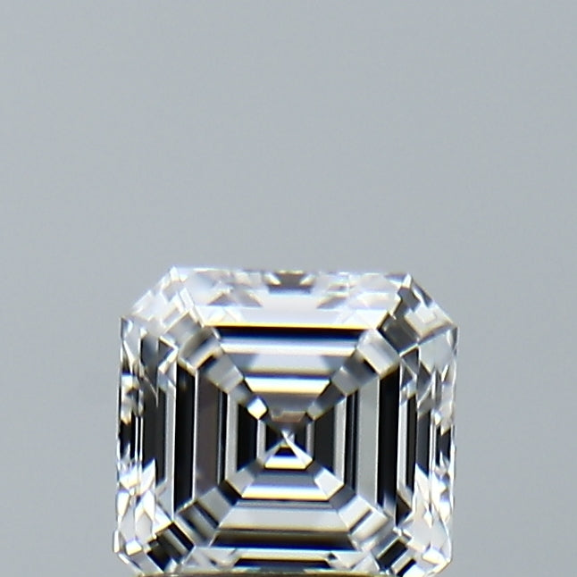 Lab-Grown 1.01 Carat Asscher Cut Diamond color D Clarity VVS2, precious stones, engagement diamonds