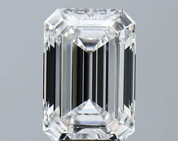 Lab-Grown 5.60 Carat Emerald Cut Diamond color E Clarity VS1 With GIA Certificate, precious stones, engagement diamonds
