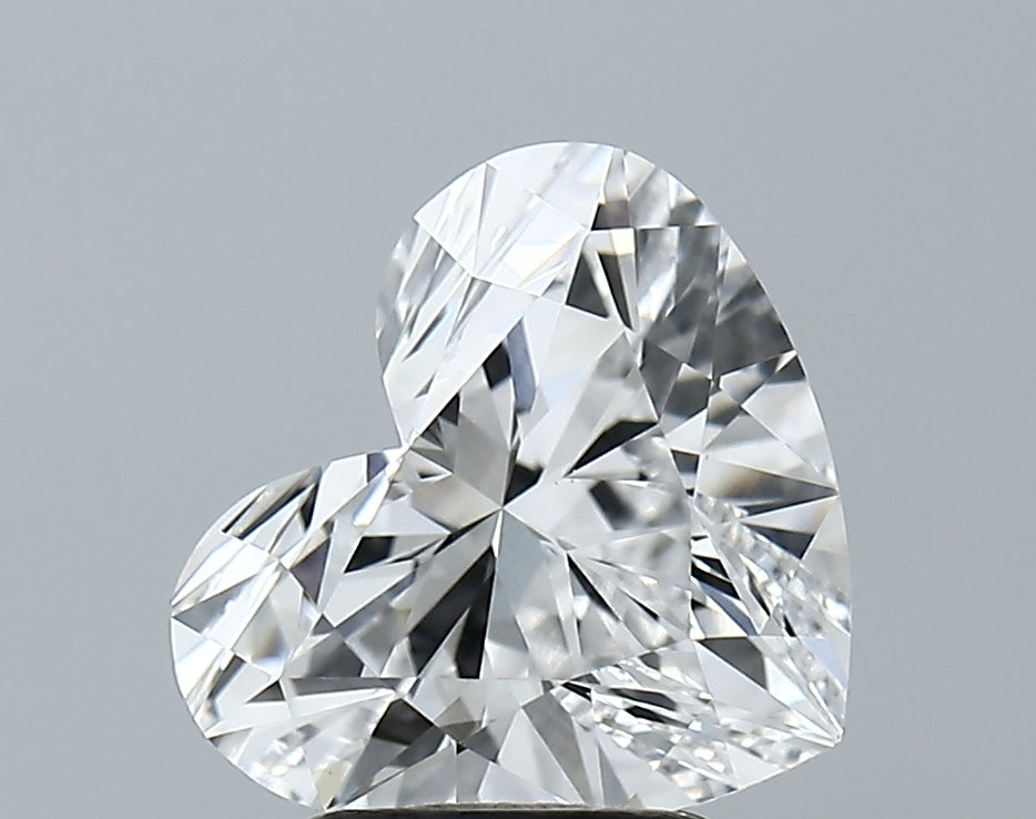 Lab-Grown 2.77 Carat Heart Shape Diamond color D Clarity VS1 With GIA Certificate, precious stones, engagement diamonds
