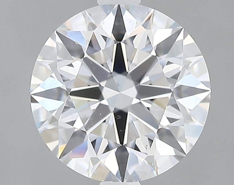 Lab-Grown 1.96 Carat Round Brilliant Diamond color E Clarity VS1, precious stones, engagement diamonds
