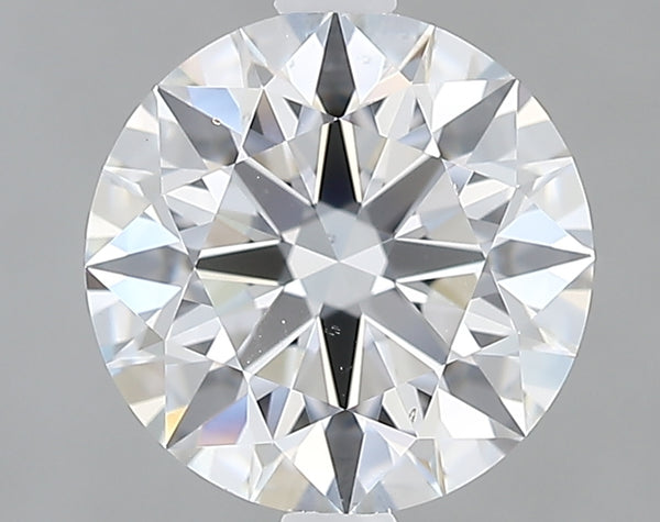 Lab-Grown 1.96 Carat Round Brilliant Diamond color E Clarity VS1, precious stones, engagement diamonds