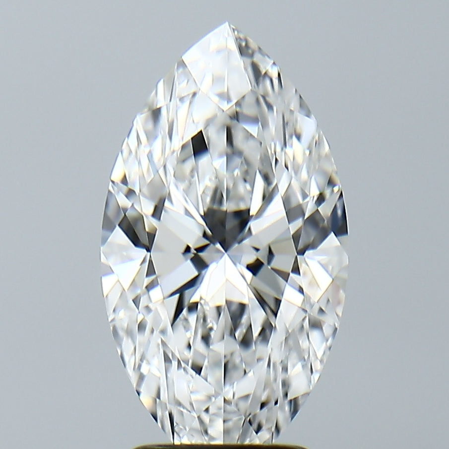 Lab-Grown 2.80 Carat Marquis Shape Diamond color D Clarity VVS2, precious stones, engagement diamonds