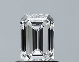 Lab-Grown 0.62 Carat Emerald Cut Diamond color D Clarity VVS2, precious stones, engagement diamonds