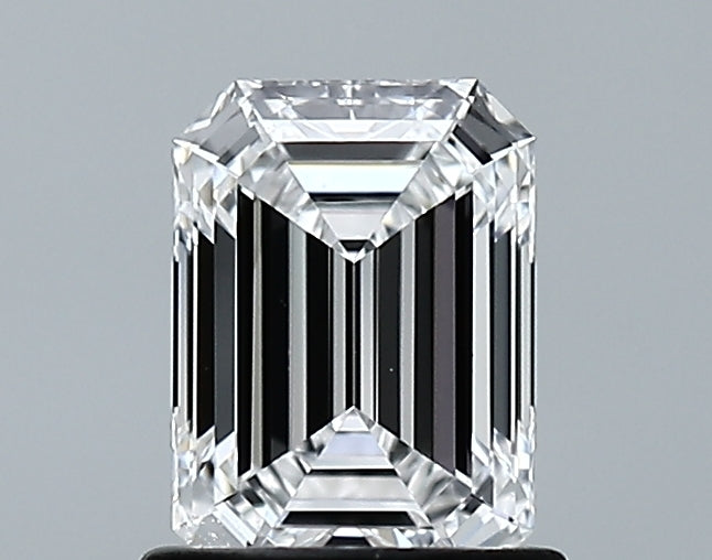 Lab-Grown 1.00 Carat Emerald Cut Diamond color D Clarity VVS2 With GIA Certificate, precious stones, engagement diamonds