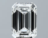 Lab-Grown 5.07 Carat Emerald Cut Diamond color F Clarity VS1 With GIA Certificate, precious stones, engagement diamonds