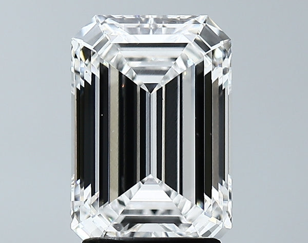 Lab-Grown 2.59 Carat Emerald Cut Diamond color E Clarity VS1 With GIA Certificate, precious stones, engagement diamonds